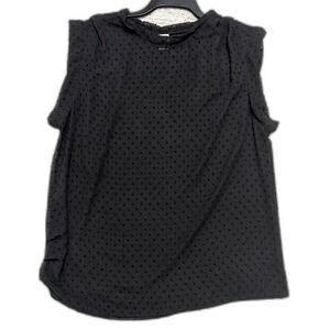 Black Sleeveless Blouse